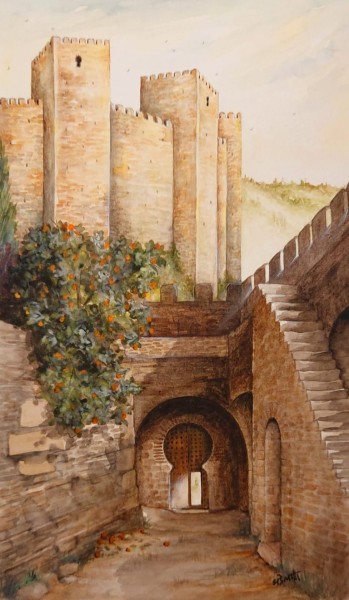 Inside Puerta Agua c16th century.